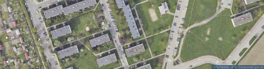 Zdjęcie satelitarne Krzysztof Gniewek - Działalność Gospodarcza