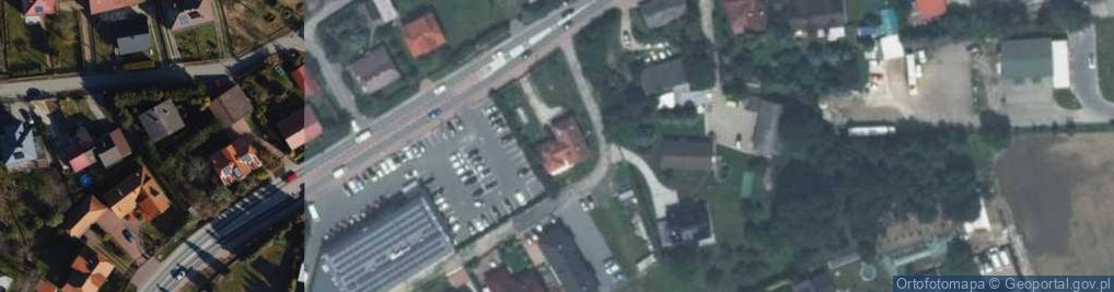 Zdjęcie satelitarne Krzysztof Grzegorz Firma Handlowo Usługowa Kraków