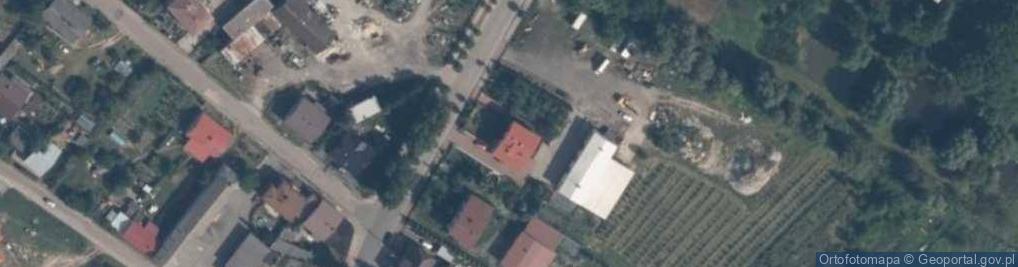 Zdjęcie satelitarne Krzysztof Idzik Przedsiębiorstwo Usługowo - Transportowo - Handlowe Kodzik