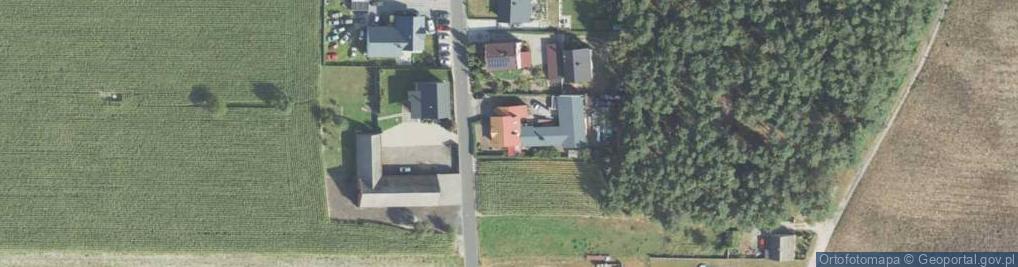 Zdjęcie satelitarne Krzysztof Kaczmarek Firma Drewdom Krzysztof Kaczmarek