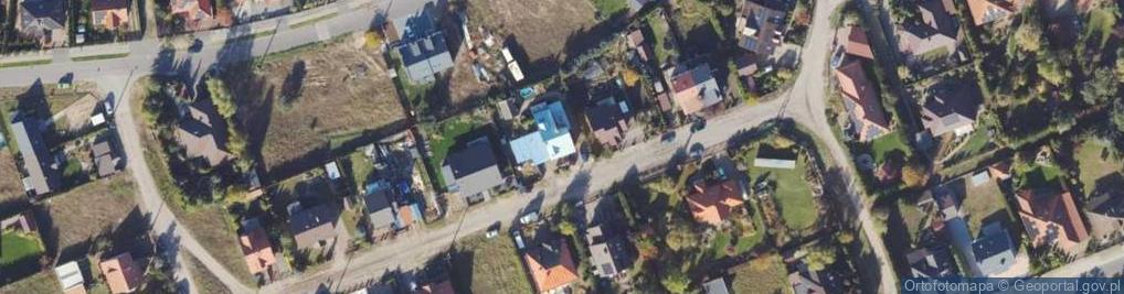 Zdjęcie satelitarne Krzysztof Koczur Przedsiębiorstwo Wielobranżowe Spartan