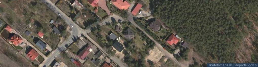 Zdjęcie satelitarne Krzysztof Kostrzewski Lajn Ogrody