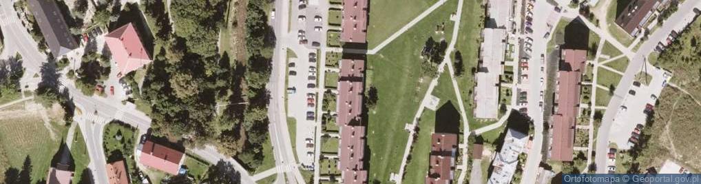 Zdjęcie satelitarne Krzysztof Kujawiak Zakład Techniki Sanitarnej