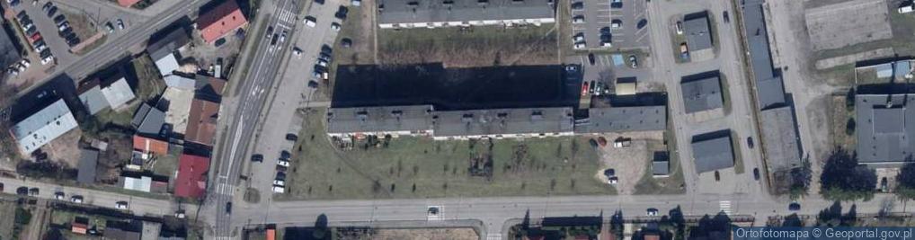 Zdjęcie satelitarne Krzysztof Łesak Auto-Handel Krzysztof Łesak