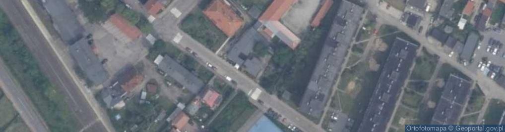 Zdjęcie satelitarne Krzysztof Nalepa Biuro Tłumaczeń Link