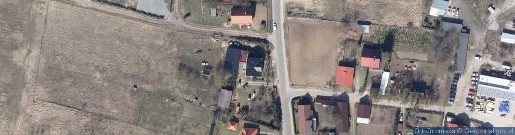 Zdjęcie satelitarne Krzysztof Pawłowski Ośrodek Szkolenia Kierowców