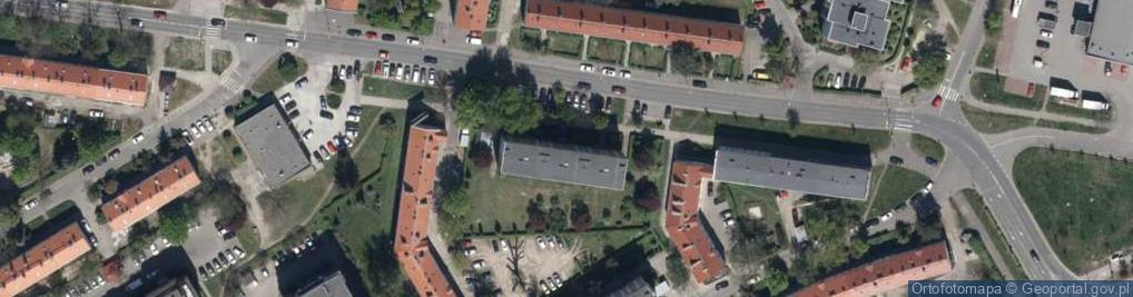 Zdjęcie satelitarne Krzysztof Prajsner Kompleks