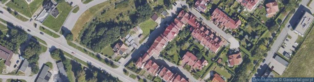 Zdjęcie satelitarne Krzysztof Rudnicki Fizjoterapia Medyczna