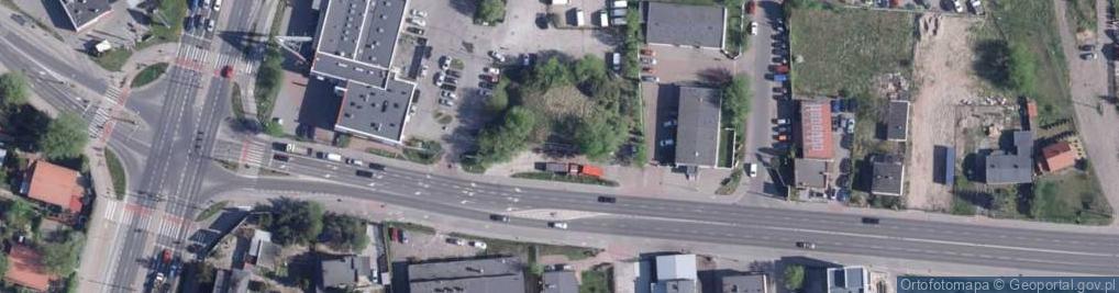 Zdjęcie satelitarne Krzysztof Sankiewicz Auto Handel