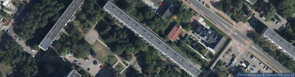 Zdjęcie satelitarne Krzysztof Sawicki Kris Usługi Asenizacyjne