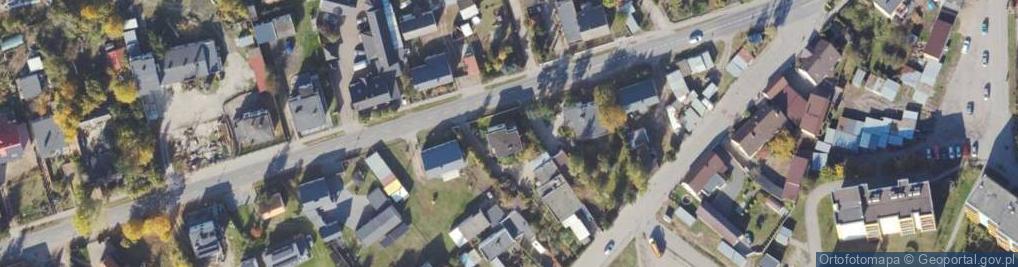 Zdjęcie satelitarne Krzysztof Sobociński Przedsiębiorstwo Wielobranżowe Drog-Stal