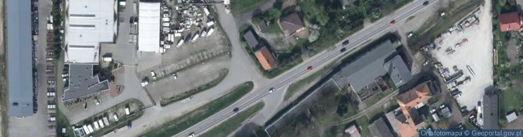 Zdjęcie satelitarne Krzysztof Staroń Przedsiębiorstwo Usługowe