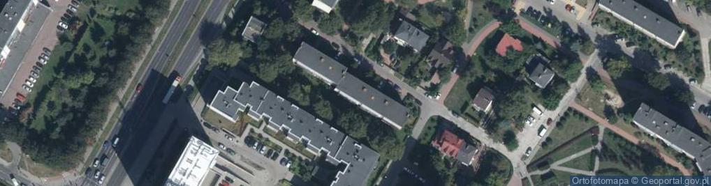 Zdjęcie satelitarne Krzysztof Szczepek Przedsiębiorstwo Usługowe