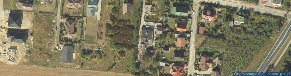 Zdjęcie satelitarne Krzysztof Szymoniak Zakład Usług Geodezyjnych