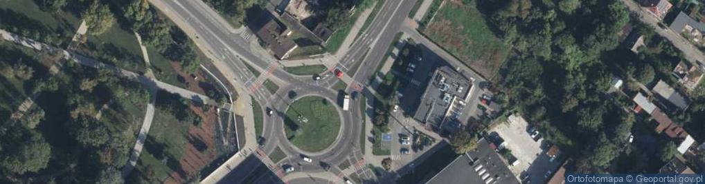 Zdjęcie satelitarne Krzysztof Wójcik Mała Gastronomia