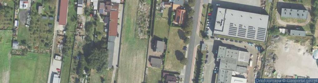 Zdjęcie satelitarne Krzysztof Woźniak Przedsiėbiorstwo Techniczne Hydropol