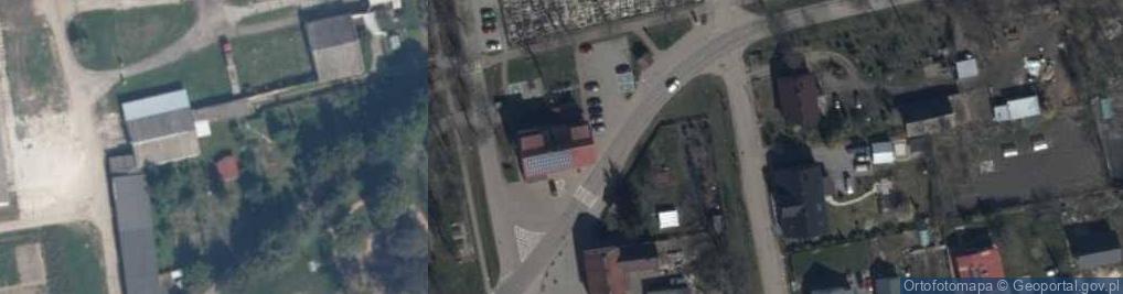 Zdjęcie satelitarne Krzysztofa Raczkowska Bartek Hurt/Detal Odzieży i Art.Używanych