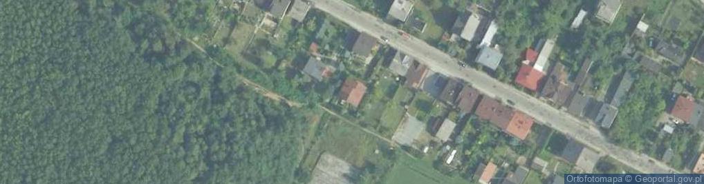 Zdjęcie satelitarne Krzywda Lucjan Zakład Usług Pomiarowo Kontrolnych i Elektroinstalac