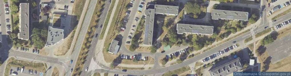 Zdjęcie satelitarne Ksero Serwis