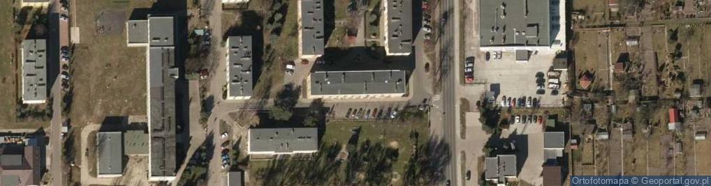 Zdjęcie satelitarne Kubik K., Brzeg Dolny