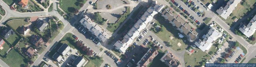 Zdjęcie satelitarne Kubińska Gacek Sylwia