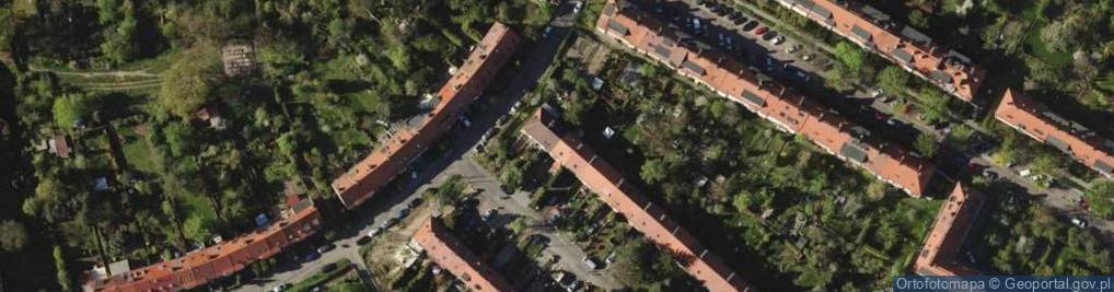 Zdjęcie satelitarne Kubiński P., Wrocław