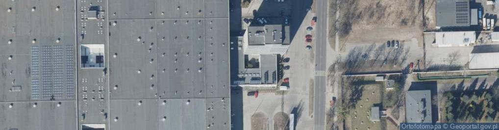 Zdjęcie satelitarne Kuchnie Łódź