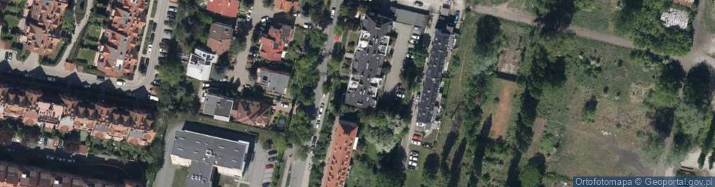 Zdjęcie satelitarne Kucia M., Wrocław