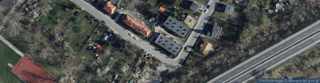 Zdjęcie satelitarne Kulesza w."Kolor", Świebodzice
