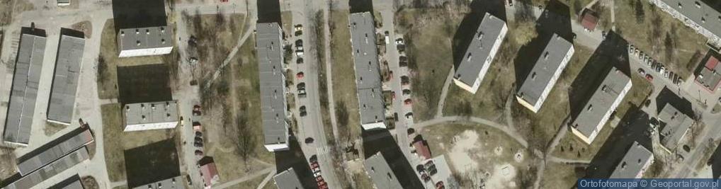 Zdjęcie satelitarne Kunecka K., Jelcz-Laskowice