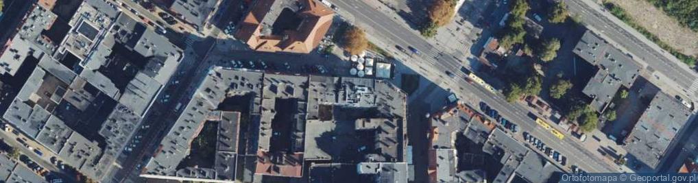 Zdjęcie satelitarne Kuźnia