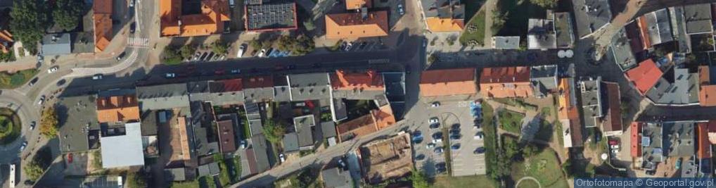 Zdjęcie satelitarne Kwadrat Maniuk Aleksandra Maniuk Jacek