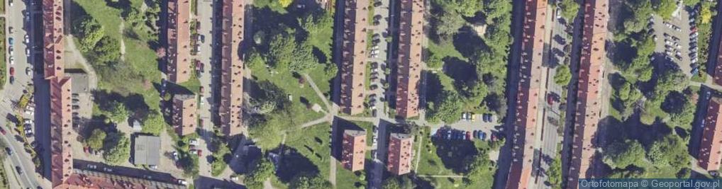 Zdjęcie satelitarne Kwant Alan Przedsiębiorstwo Usługowo Produkcyjne Metbud