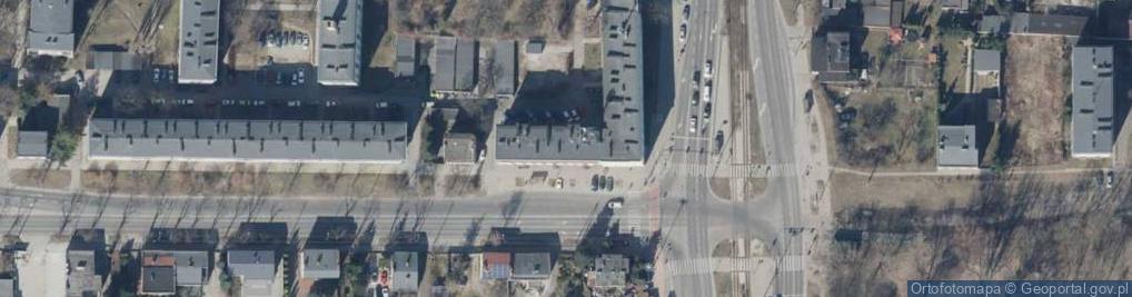 Zdjęcie satelitarne Kwartex P H U Aleksandra Rakowska Bartosik Jadwiga Kwarcińska