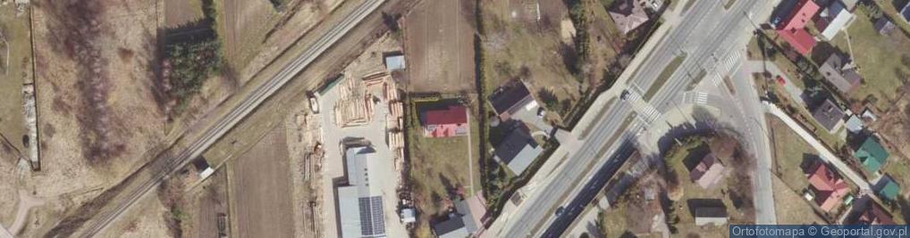 Zdjęcie satelitarne Kwaśnik Wiesław Firma Handlowo-Usługowa Fabud