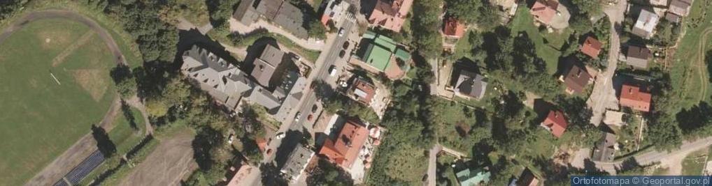 Zdjęcie satelitarne Kwatery Prywatne U Ilony