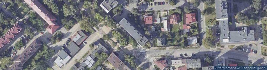 Zdjęcie satelitarne Laboratorium Analiz Lekarskich