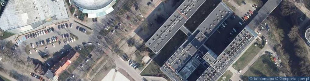 Zdjęcie satelitarne Laboratorium Analiz Medycznych