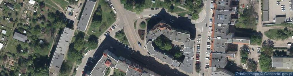 Zdjęcie satelitarne Laboratorium Diagnostyki Molekularnej