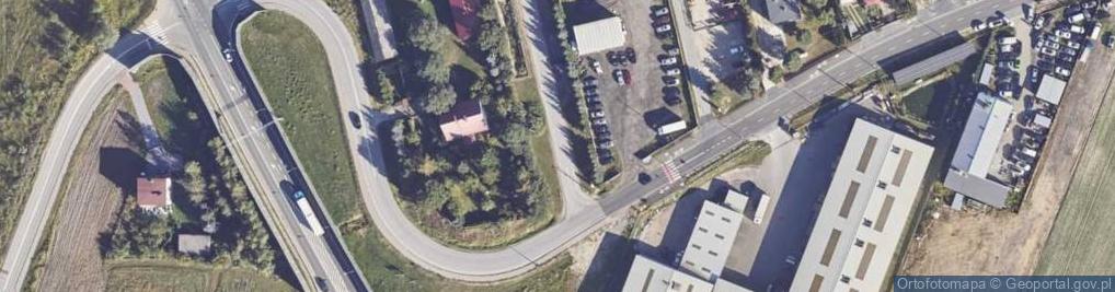 Zdjęcie satelitarne Laboratorium Techniki Dentystycznej Dentesteam Sebastian Pargólski