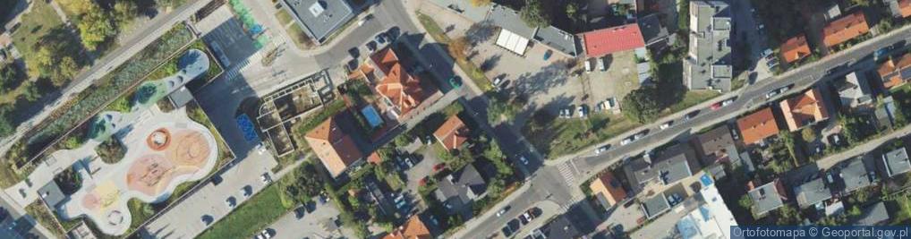 Zdjęcie satelitarne Łącki Krzywoszański Architekci