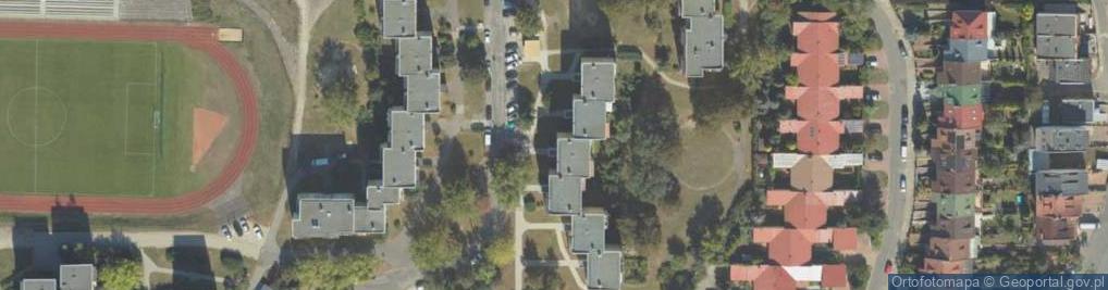 Zdjęcie satelitarne Łagódka Rafał Firma Handlowo Usługowa Bora Rafał Łagódka