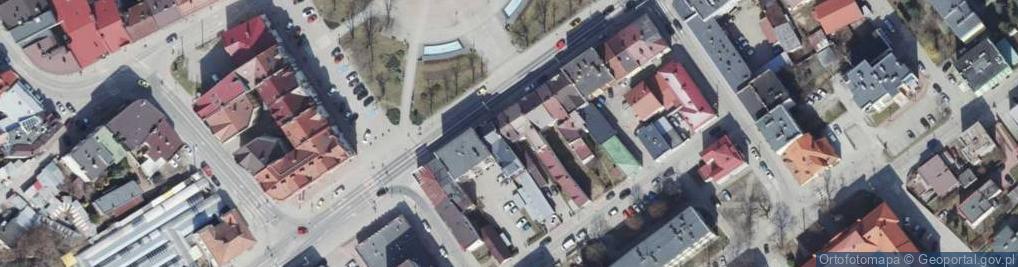 Zdjęcie satelitarne Łakomy Marcelina Uroda