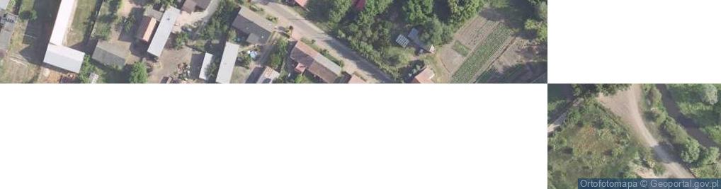 Zdjęcie satelitarne Łan Przyborów