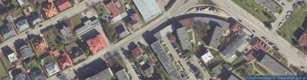 Zdjęcie satelitarne Łanowy Ireneusz Studio Kuchenne Alexander
