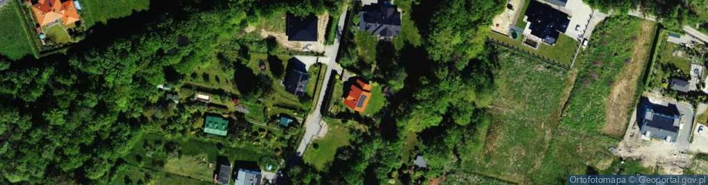 Zdjęcie satelitarne Łapa Firma Handlowo Usługowa A Mat