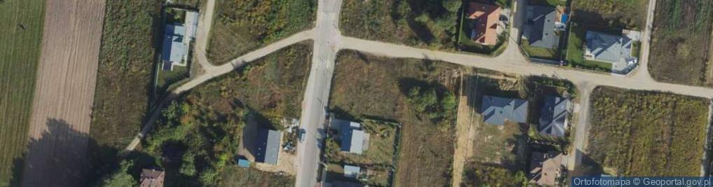 Zdjęcie satelitarne Łapińska Pracownia Zagajnik