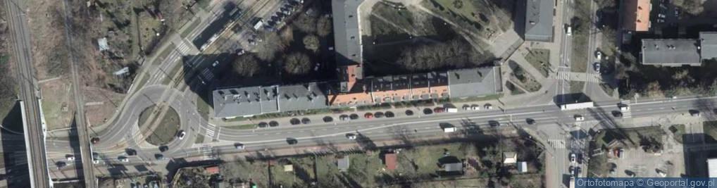 Zdjęcie satelitarne Larix Doradztwo Środowiskowe Agnieszka Zalewska