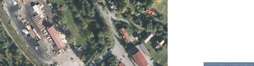 Zdjęcie satelitarne Larix Zakład Usług Leśnych