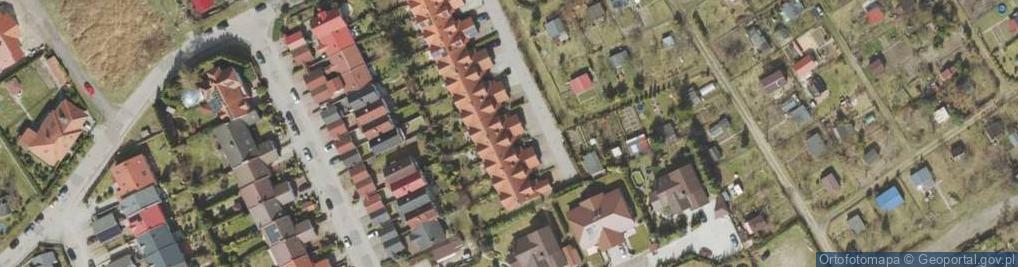 Zdjęcie satelitarne Las Serwis Kinga Mrozek